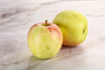 Sweet juicy ripe organic apples