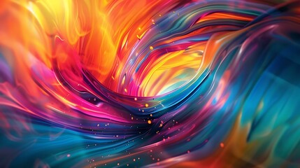 Abstract painting. Colorful digital art. Modern art.