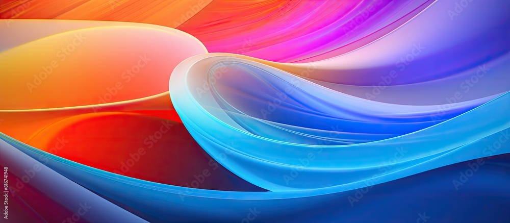 Poster Copy space image with vivid hues