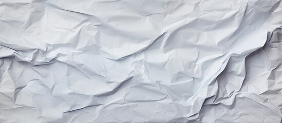 Fototapeta premium A textured sheet of crumpled paper with plenty of space for an advertising message. with copy space image. Place for adding text or design