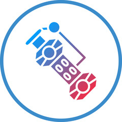 Vector Design Flash Bang Icon Style