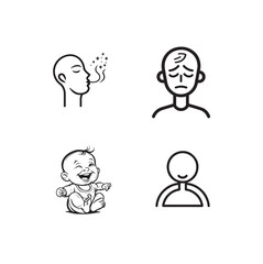 Youthful Male Character Icons