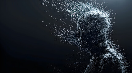 person in the water