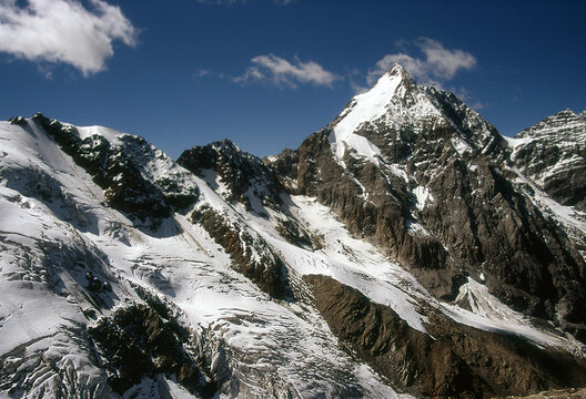 Die K&ouml;nigspitze (Gran Zebr&ugrave;) ist mit 3851 m der zweith&ouml;chste Gipfel der Ortler-Alpen in Italien