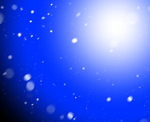 abstract background for design with stars in blue and black