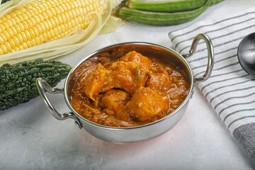 Indian cuisine - Kadai chicken masala