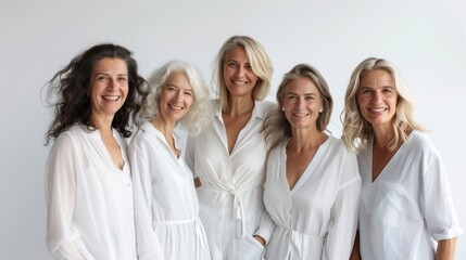 Obraz premium A Group of Smiling Women