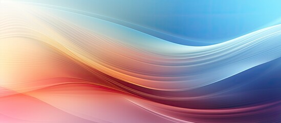 Fototapeta premium A contemporary and vibrant template with a blurred abstract background perfect for typography and featuring ample copy space