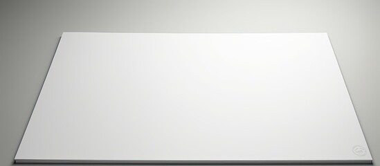 Copy space image of a plastic folder against a white background - Powered by Adobe