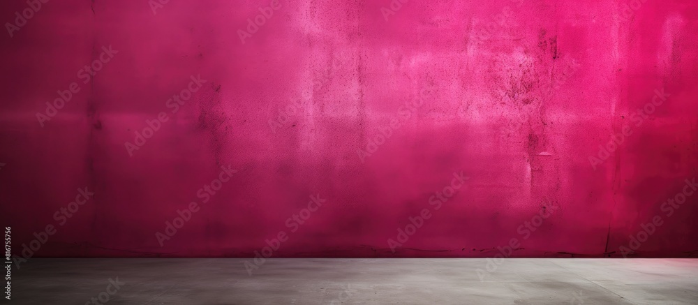 Leinwandbilder magenta colored wall texture background with textures of different shades of red. copy space availab