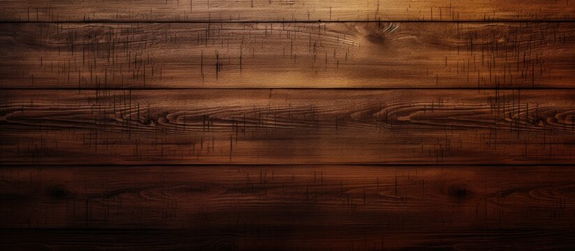 quote text on brown wooden background. copy space available