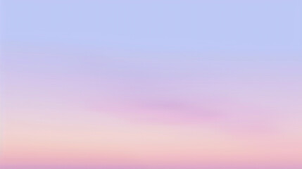 Pastel Sky Gradient A pastel sky gradient transitioning from soft baby blues to delicate pinks and lavender hues reminiscent of a dreamy and ethereal sunset sky.