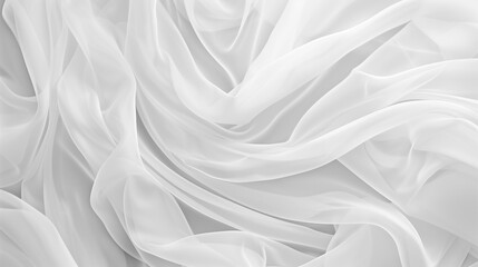 Fototapeta premium White satin. silk. texture background. Abstract luxury white fabric background for text. 