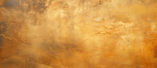 Texture modern pattern gold wall with weathered paint. copy space available