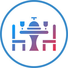 Vector Design Food Table Icon Style