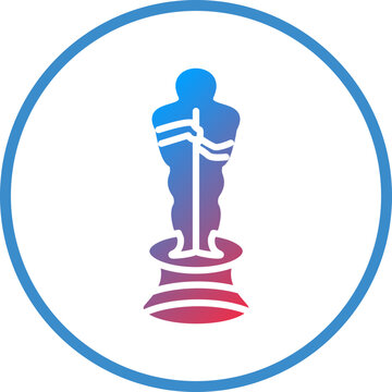 recommend clip art: Vector Design Oscar Award Icon Style