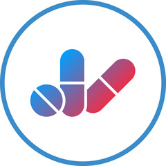 Vector Design Pills Icon Style