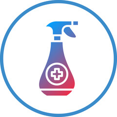 Fototapeta premium Vector Design Medical Spray Icon Style