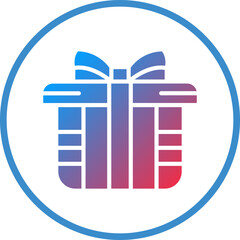 Vector Design Gift Icon Style