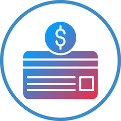 Vector Design Credit Card Payment Icon Style