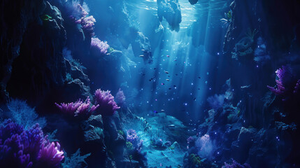 Discover the hidden wonders of the deep sea in our vast undersea collection, where bioluminescent creatures, bizarre deep-sea fish, and otherworldly landscapes await exploration.