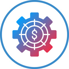 Vector Design Cost Management Icon Style