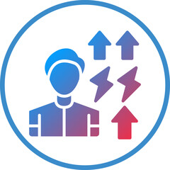 Vector Design Employees Motivation Icon Style