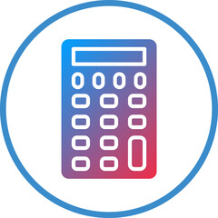Vector Design Calculator Icon Style