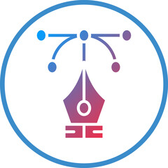 Vector Design Anchor Point Icon Style