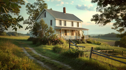 countryside living with our lifestyle content, showcasing charming farmhouses, rolling hills, and...