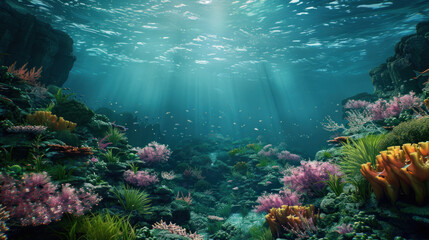 Explore the untamed wilderness of the ocean depths in our vast undersea collection, where pristine...