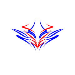 Naklejka premium Vintage Pinstripes Vector 