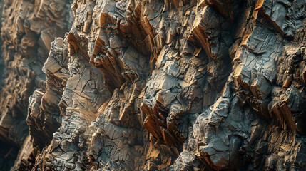 Rocky Mountain Terrain Texture A textured surface of rocky mountain terrain with rugged cliffs and...