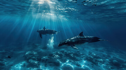 Journey to the depths of the ocean with our vast collection of underwater photography and artwork, capturing the awe-inspiring beauty and mystery of the marine world.