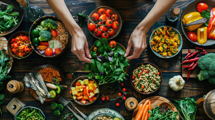 Nourish body and soul with wholesome meals and mindful eating habits - Powered by Adobe