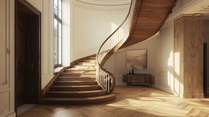 Beautiful house staircase design