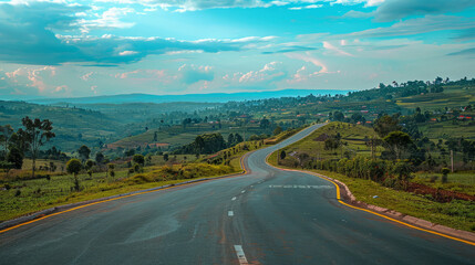 Beautiful view road