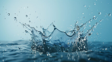 beautiful water drops