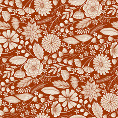 seamless floral pattern