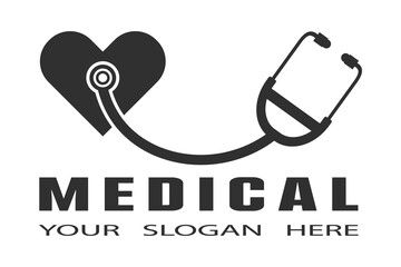 Medical Monogram logo  © Designst Soldier