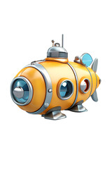 Cartoon Submarine 3d 
