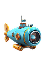 Cartoon Submarine 3d 