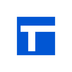 Fototapeta premium T brand monogram