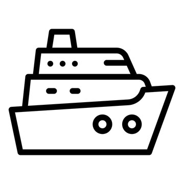 recommend clip art: Cruise line icon