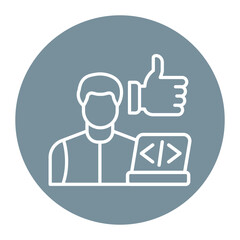 User Experience vector icon. Can be used for No Code iconset.