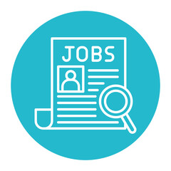 Job Vacancy vector icon. Can be used for Job Search iconset.