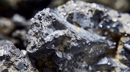 galena naturally occurring allotrope lead forms lustrous metallic gray crystals