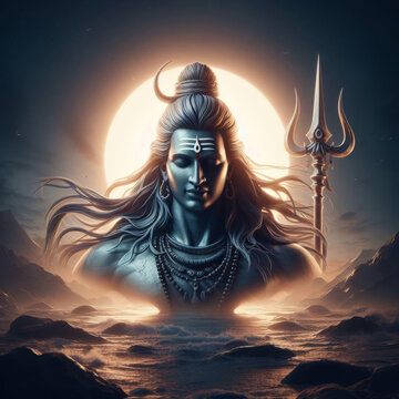 Lord Shiva - Shiv - Bholebaba - Generative AI