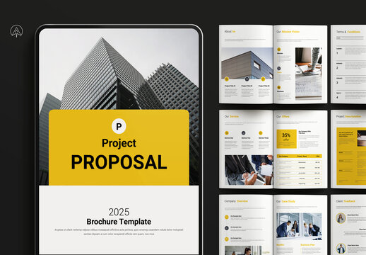 Project Proposal Brochure Layout