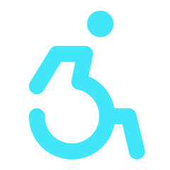 Disability flat icon